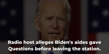 Radio host alleges Biden's aides gave questions before leaving the station