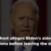 Radio host alleges Biden's aides gave questions before leaving the station. 8 Radio host alleges Biden's aides gave questions before leaving the station