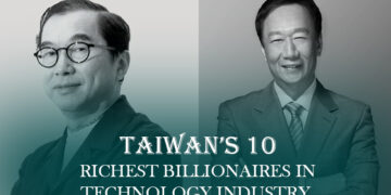 Taiwan’s 10 Richest Billionaires in Technology Industry